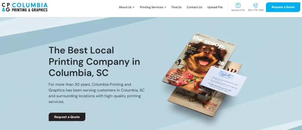 Professional Printing Services Columbia Printing Graphics blog